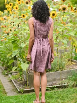 Adelina Short Dress - Amethyst