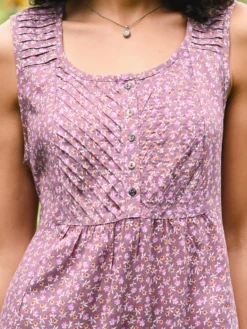Adelina Short Dress - Amethyst