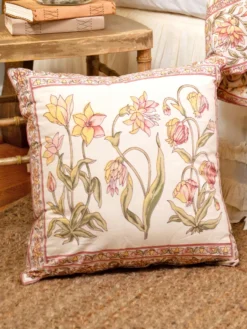 Ajmeer Cushion Cover - Ivory