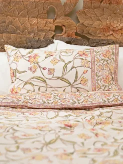 Ajmeer Duvet Pillowcase Set - Ivory