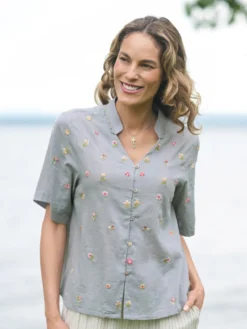Annie Blouse - Grey