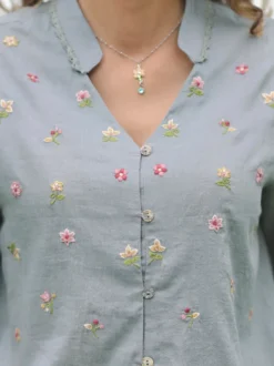 Annie Blouse - Grey