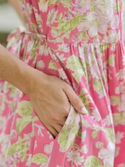 Apple Blossom Porch Dress - Pink