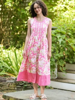 Apple Blossom Porch Dress - Pink
