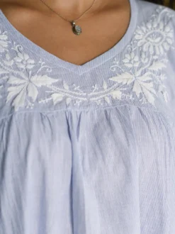 Arcadia Blouse - Blue