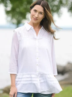 Architect Blouse - White