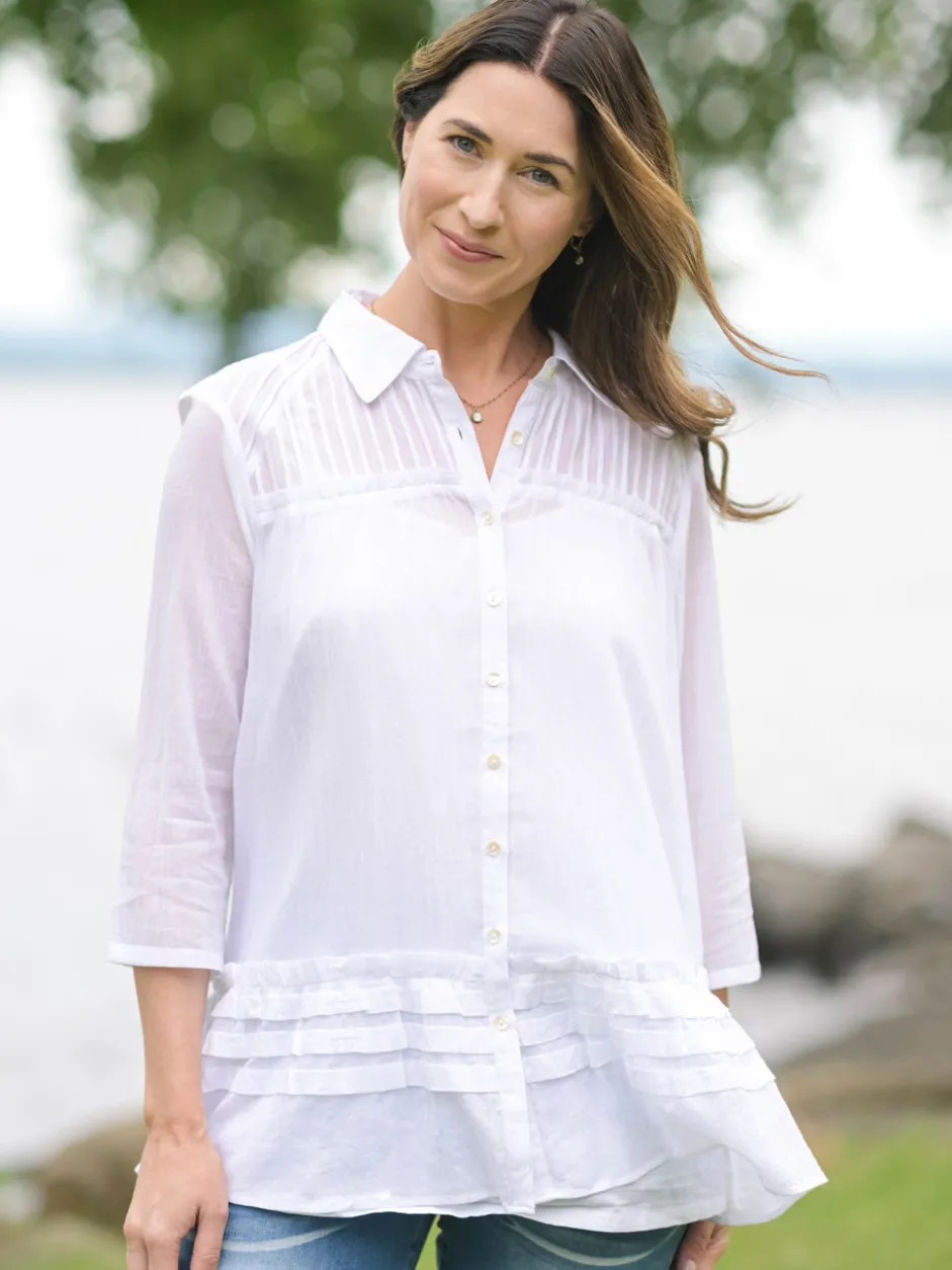 Architect Blouse - White