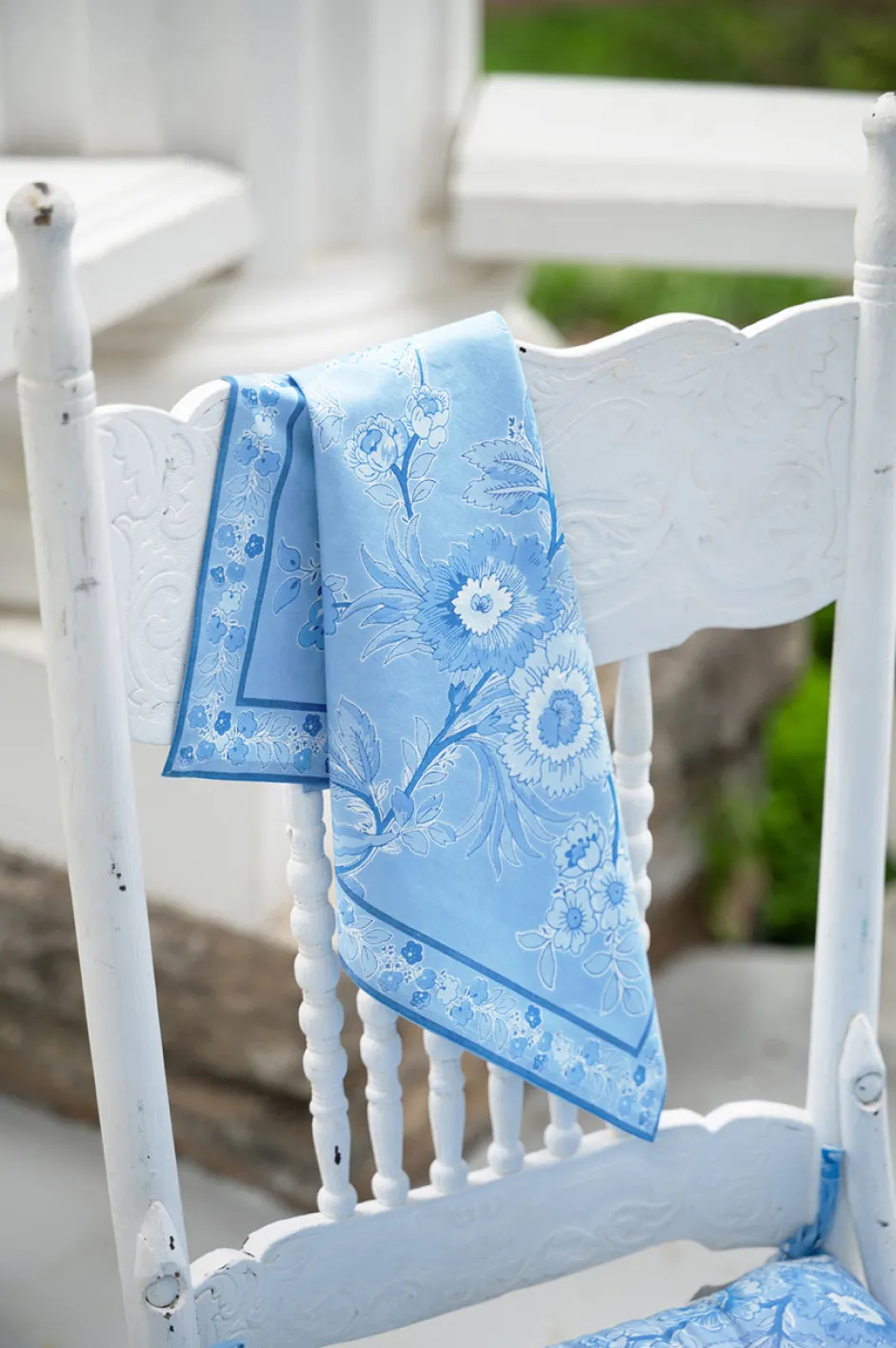 Augustine Napkin Set of 4 - Washed Blue