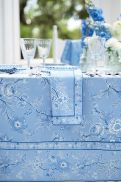 Augustine Napkin Set of 4 - Washed Blue