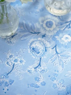 Augustine Tablecloth - Washed Blue