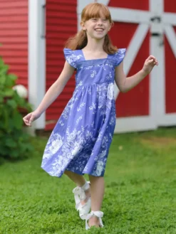 Avonlea Kids Dress - Blue