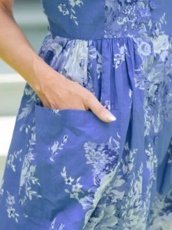 Avonlea Porch Dress - Blue