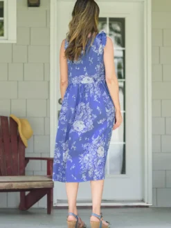 Avonlea Porch Dress - Blue