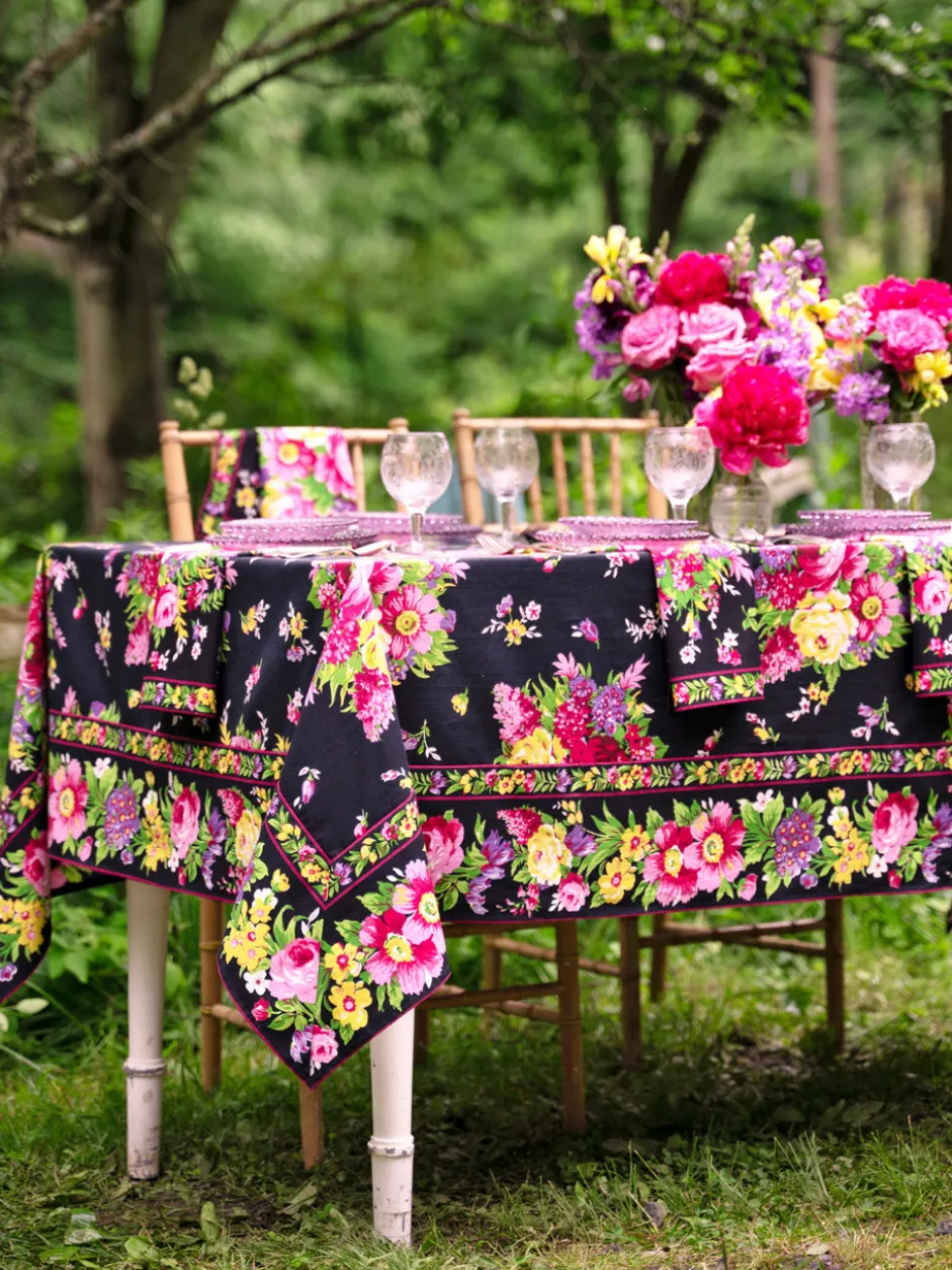 Avonlea Tablecloth - Black