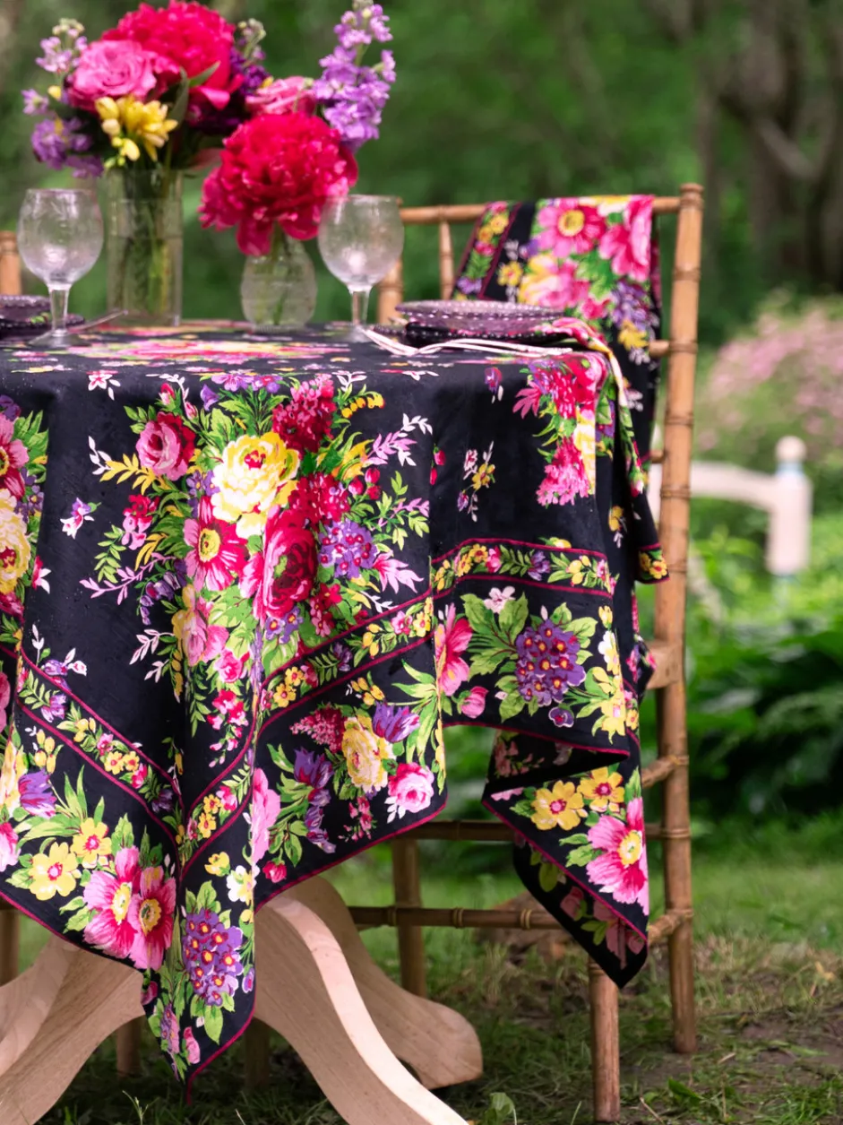 Avonlea Tablecloth - Black