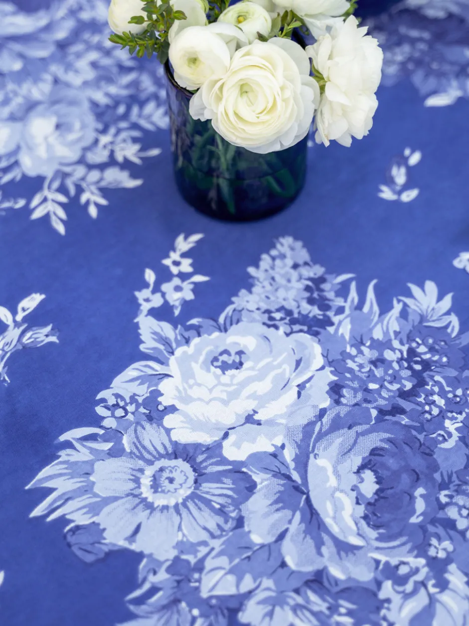Avonlea Tablecloth - Cobalt