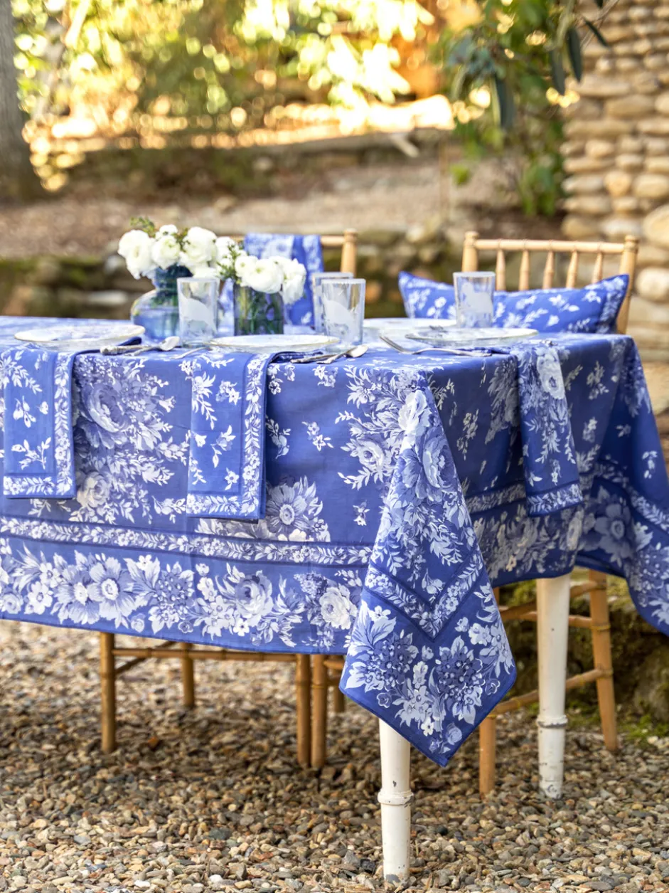 Avonlea Tablecloth - Cobalt