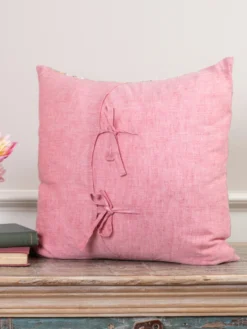 Bel Canto Cushion Cover - Aqua Pink