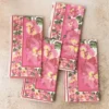 Bengal Luncheon Napkin Set of 4 - Pink