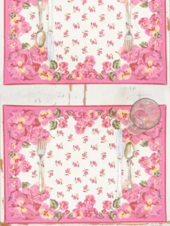 Bengal Placemat Set of 4 - Pink
