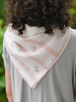 Bird Sanctuary Scarf - Ecru