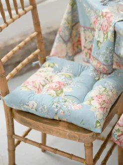 Blanche Chair Pad Set of 2 - Mist