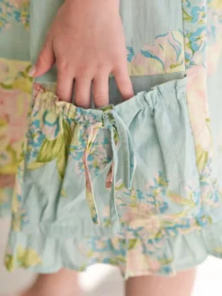 Blanche Kids Dress - Aqua