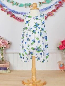 Blueberry Baby Bubble - Blue White