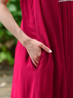 Bollywood Dress - Raspberry