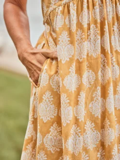 Bonnie Blockprint Dress