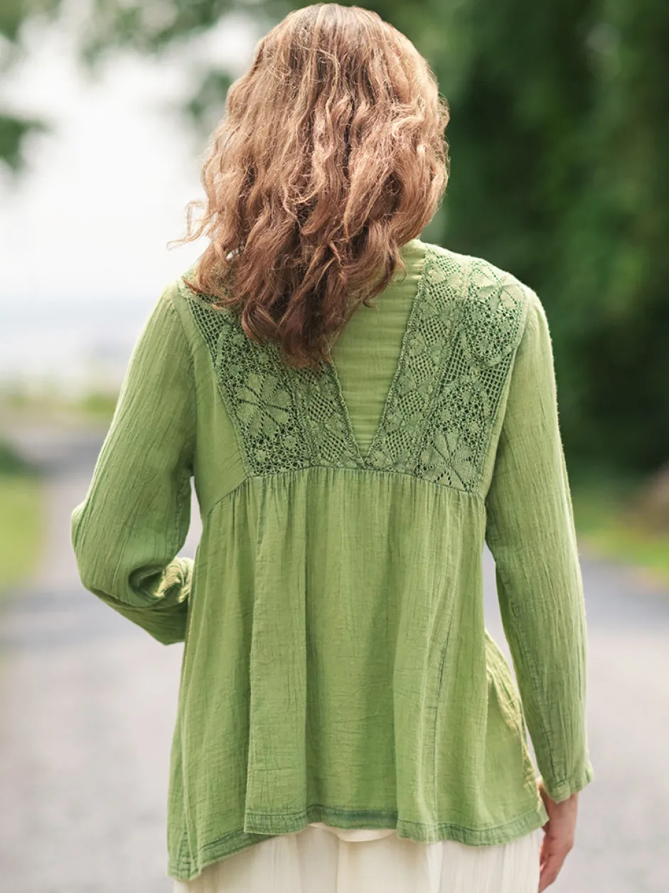 Botanical Cover Up - Meadow Green