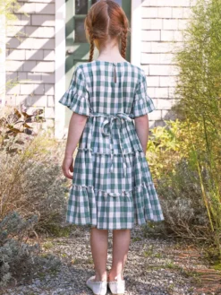 Brianna Check Kids Dress