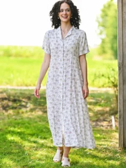 Brighton Classic Dress - White