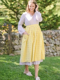 Calais Half Pinny - Gold