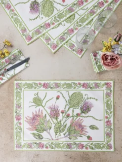California Placemat Set of 4 - White