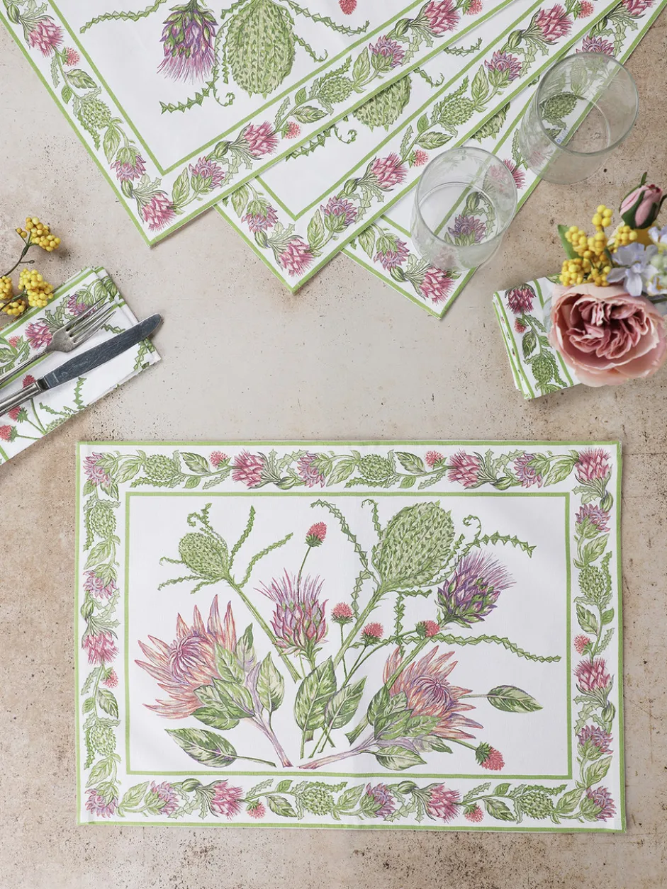 California Placemat Set of 4 - White