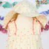 Candy Dot Baby Sunhat - Cream