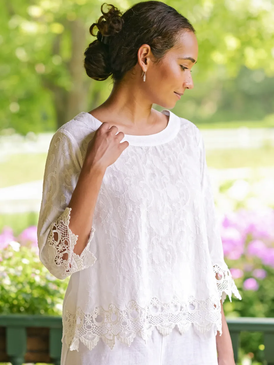 Casablanca Blouse - White