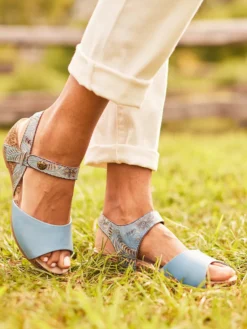 Ceylan Sandal - Blue