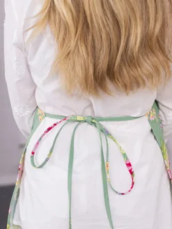 Charming Chef Apron - Jade Green