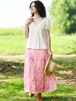 Charming Skirt - Pink