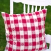 Charm Jacquard Cushion Cover - Red