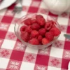 Charm Jacquard Round Cloth - Red