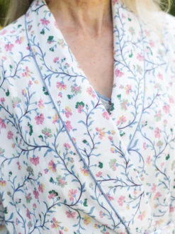Chelsea Dressing Gown - White