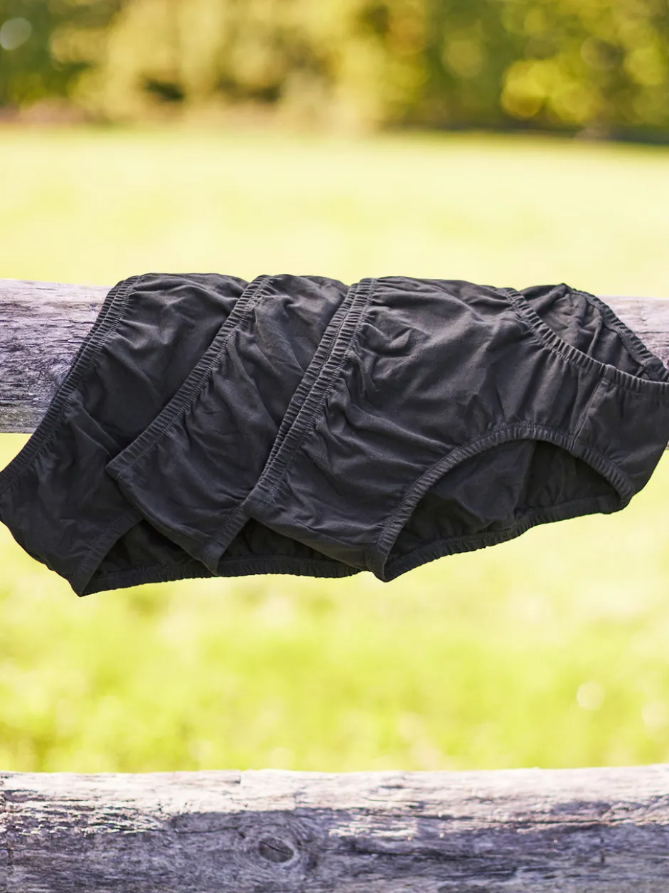Classic Fit Underwear Set of 3 - Black
