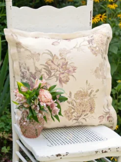 Conservatory Linen Cushion Cover - Ecru