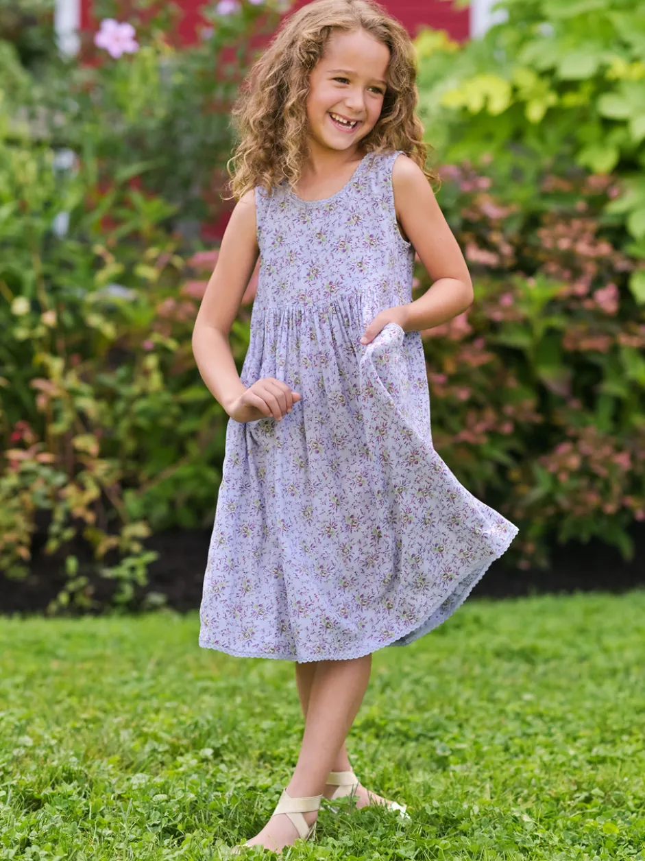 Cornwall Kids Dress - Periwinkle