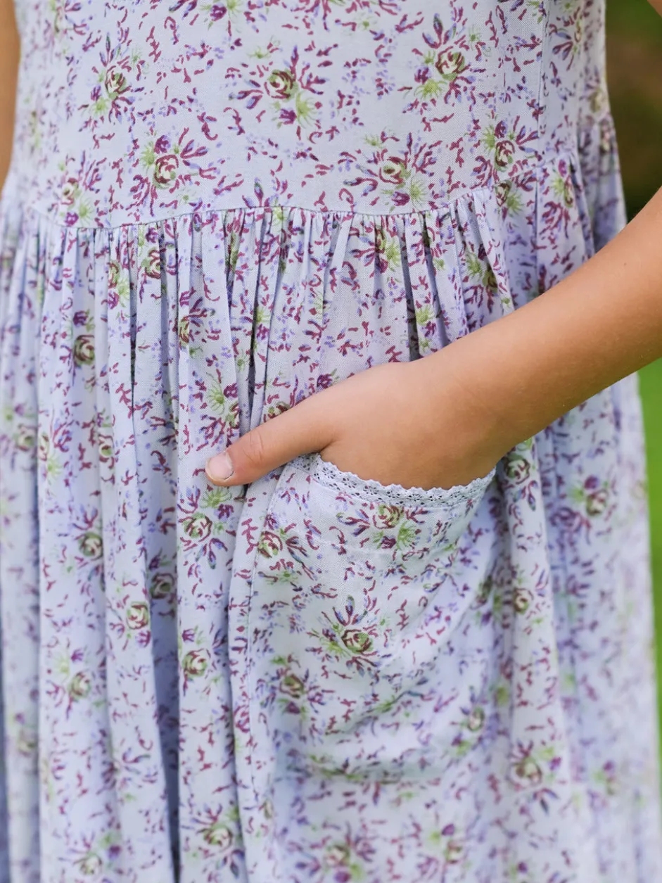 Cornwall Kids Dress - Periwinkle