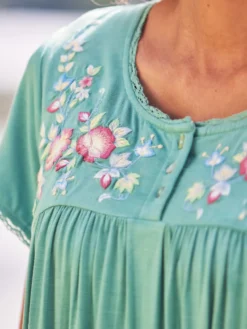 Cottage Nighty - Aqua