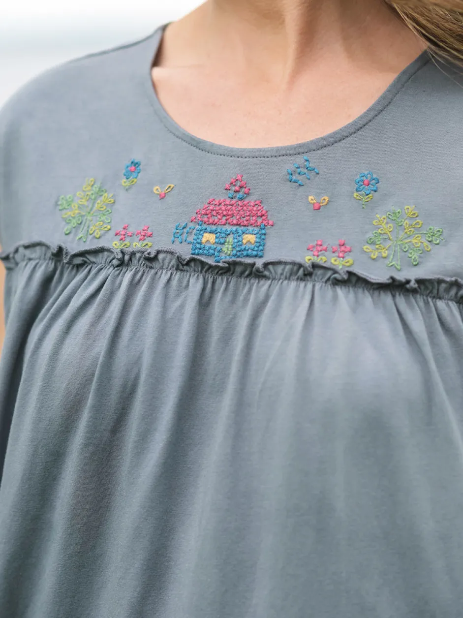 Cottage T-Shirt - Charcoal